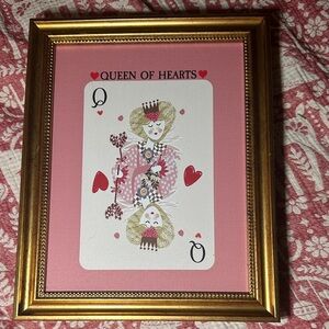 Valentine’s Day Queen of hearts 8” x 10” wall decor